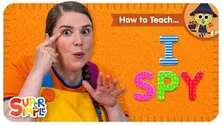 How To Teach I Spy | Halloween Game for Kids!