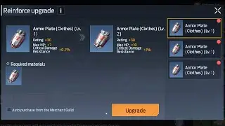 UNDAWN - How to Use armor Plates to increase your Max HP