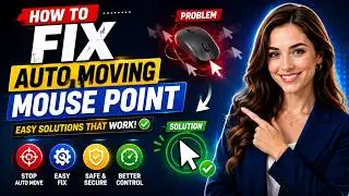How To Fix Auto Moving Mouse Pointer in Windows 10/11|Stop Mouse Pointer Moving On Its Own|Fix Mouse