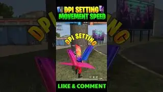 FREE FIRE BEST DPI SETTING || dpi sitting in free fire 🔥 || 