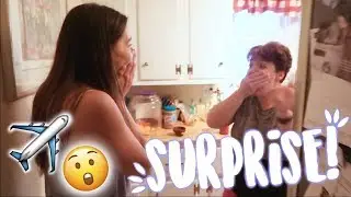 FLYING HOME AND SURPRISING MY FAMILY!