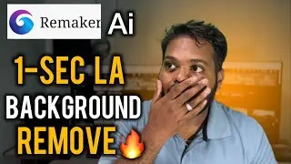 The SECRET to 1 Second Background Removal - Remaker AI Tutorial Tamil