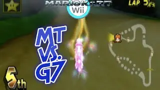 [MKWii Clan War] Mt vs. G7! (Selected Races w/Music)
