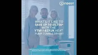 What it's like to save up to £5,756* with a heat pump tumble dryer.