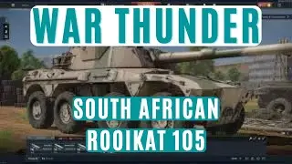 Quick demo of the South African Rooikat 105 in War Thunder