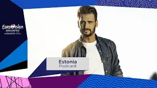 Postcard of Uku Suviste from Estonia 🇪🇪 (Eurovision Song Contest 2021)
