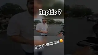 My rapido first ride asa a rider 🥰 | happy customer | 