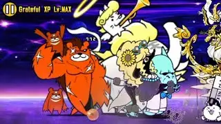 Beating Grateful XP Lv.MAX (The Battle Cats)