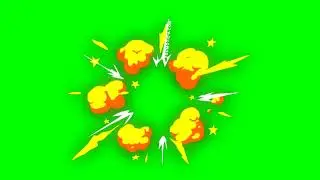 Explosion FX — 2D FX Monster Pack | Green Screen
