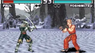Tekken Advance (Game Boy Advance) 2д теккен и ачивки