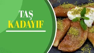 TAŞ GİBİ KADAYIF DİYE BUNA DERİM (Pratik taş kadayıf tarifi)