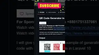 How to Generate QR Code in Laravel | QR Code in Laravel