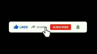 Black screen like, share and subscribe button and bell icon video  No copyright