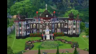 Queen of Hearts Castle | Sims 4 Speed Build | No CC