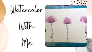 Watercolor Card: Inspire One Another