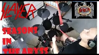 Slayer -  Seasons in the Abyss (drum cover on Alesis Turbo Mesh kit)