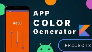 Random Hex Color Code Generator | Android Studio | Kotlin Projects