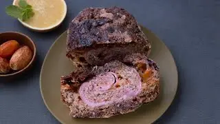 ROCAMBOLE DE CARNE MOIDA RECHEADO E COM ERVAS AROMATICAS- DELICIOSO O MELHOR -ESTEFÂNIA CAPOTE