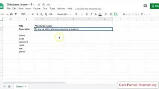 Databases explained - 2 - Tables, Fields and Data