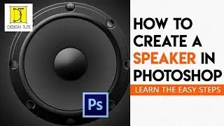 How to create a Speaker in photoshop