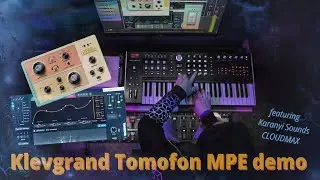 Tomofon Custom MPE Cello Patch Real World Demo/Jam (Also ft. Cloudmax texture resonator)