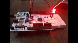 (Demo) LED Blinking STM32 Nucleo with Arduino IDE - GPIO Pins