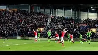 Wrexham Fans At Brighton (FA Cup 3rd Round)