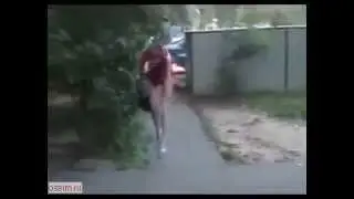 Пьяная девушка! Просто умора! Юмор! Прикол! Смех funny 2014