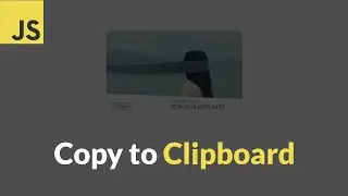 Copy To Clipboard | JavaScript Bangla Project