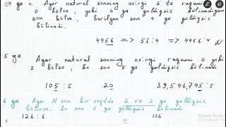 6-sinf 2-dars