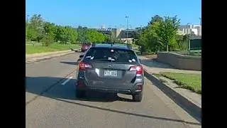 Co license plate 674-000 #roadrage  example of #subaru drivers