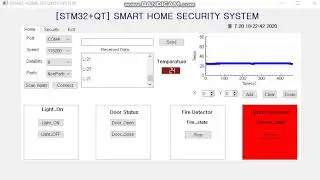 [ARM_Project] Smart Home&Security System Qt 제어 부분