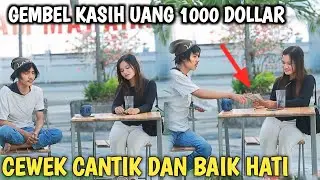 PRANK SHOLAWAT!! GEMBEL KASIH DOLLAR KE CEWEK CANTIK BAIK HATI