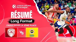 LA PETITE FINALE S'EST JOUÉE POUR UN DIXIÈME 😲 Olympiacos vs Fenerbahçe - Résumé - Final Four 3ème
