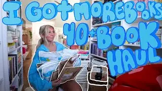 I got even more books.. *over 40+ amazon book unboxing*