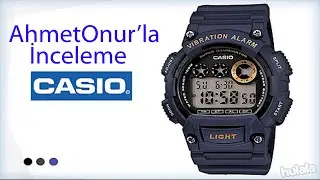 CASIO - W-735H İnceleme (TÜRKÇE)