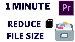 How to Reduce Video File Size in Premiere Pro (Compress Video Tutorial) 2021