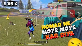Solo Vs Squad Me Moye Moye Ho Gaya || Garena Free Fire