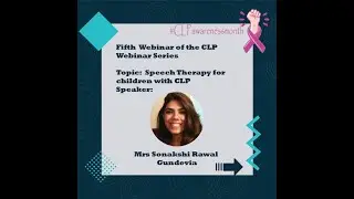 Speech and Language therapy in individuals with Cleft of Lip and/or Palate