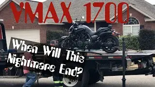 Yamaha VMAX 1700 | Flat Tire Started a Chain Reaction of Problems