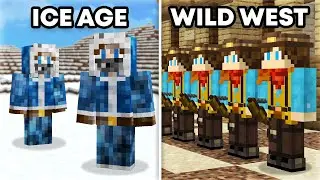 100 Players Simulate Minecraft Civilization Across Time Periods