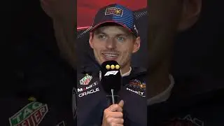 Max Verstappen Swerving To Avoid A Groundhog 