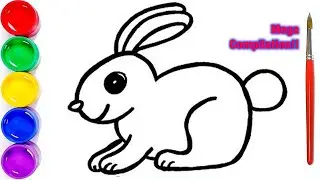 quyonni qanday chizish mumkin | how to draw a rabbit | Рисуем Кролика   Mega Compilation