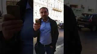 Общение с представителем Нависа во время пикета
