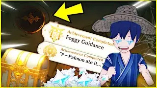 How to Remove Fog From Tsurumi Island Hinted Celestia ! || Genshin impact