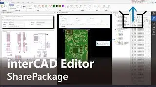 [PCB Viewer] Share Package #interCAD Editor
