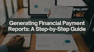 Generating Financial Payment Reports: A Step by Step Guide