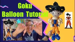 Goku dragon ball balloon tutorial fast version