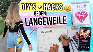 DIYs against BOREDOM 5.0 😑 simple DIY ideas for home ✨ against boredom - Cali Kessy