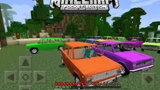 мод на москвич для minercraft pe